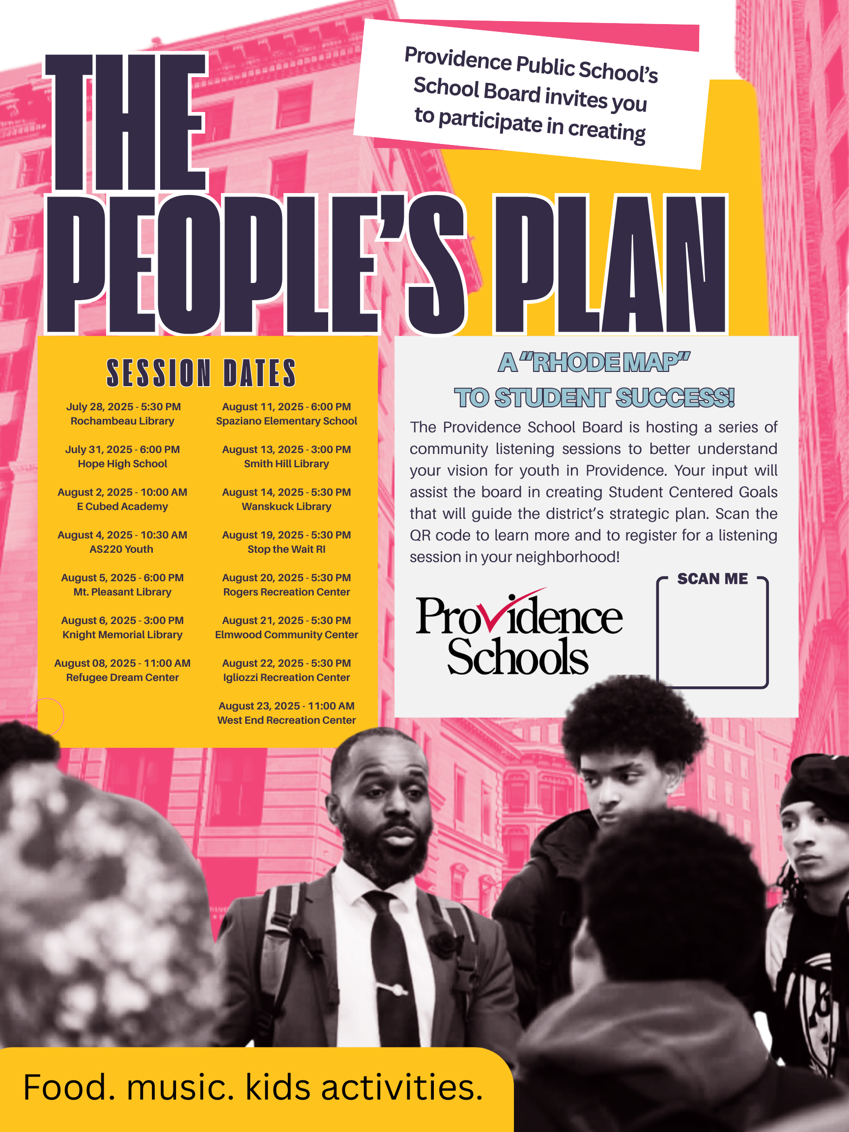 The People's Plan  - Community Listening Sessions