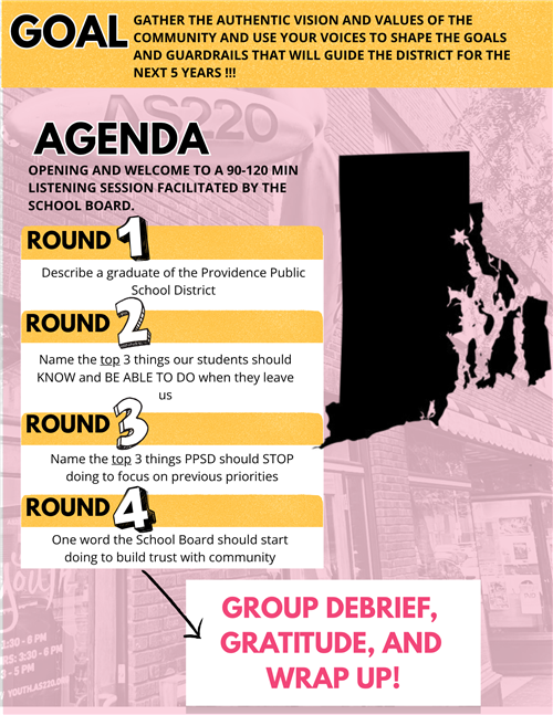 Peaple's Plan Agenda and Goal