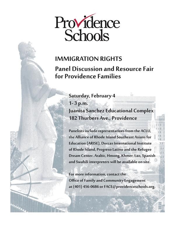 events and flyers immigration rights panel aclu immigration flyers spanish